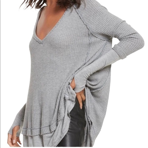 We the free blouse gray - Picture 15 of 15